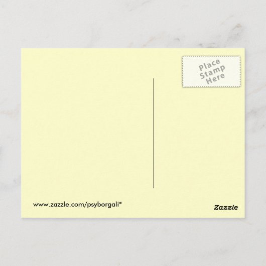 Carte Postale Navire pirate. (Dos)