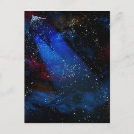 Carte Postale Navire spatial (Devant)