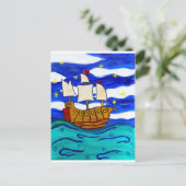 Carte Postale Navire Twilight (Debout devant)