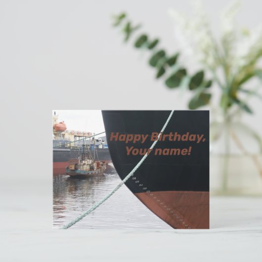 Carte Postale Navires (Debout devant)