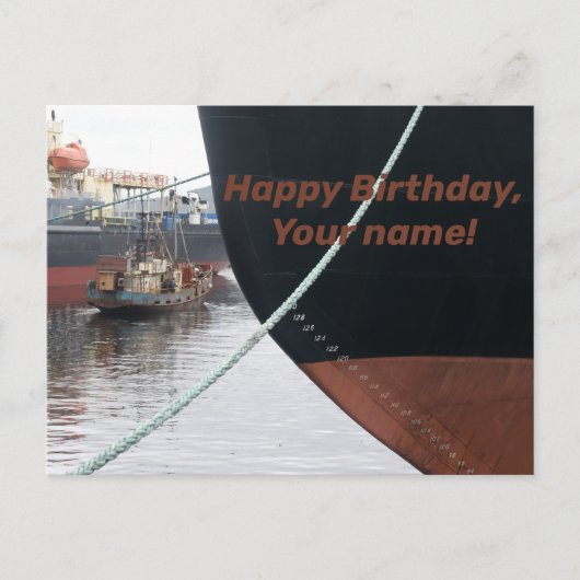 Carte Postale Navires (Devant)