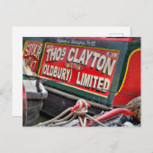 CARTE POSTALE NAVIRES (Devant / Derrière)