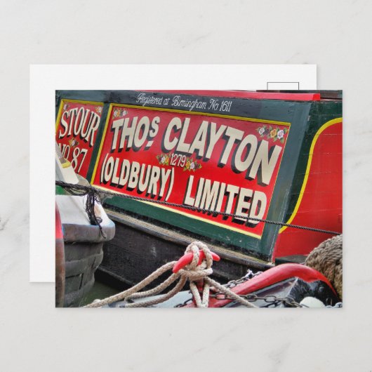 CARTE POSTALE NAVIRES (Devant / Derrière)