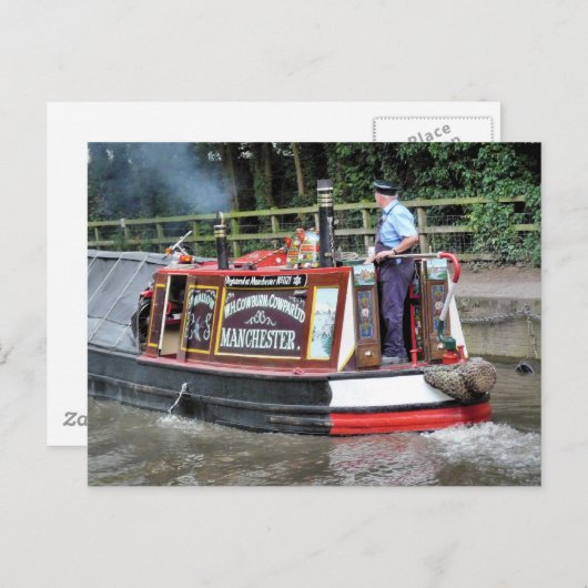 CARTE POSTALE NAVIRES (Devant / Derrière)