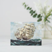 Carte Postale Navires À Voile (Debout devant)