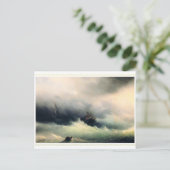 Carte Postale Navires dans une tempête, Ivan Constantinovich Aiv (Debout devant)