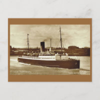 Navires historiques vintages, "SS Canterbury"