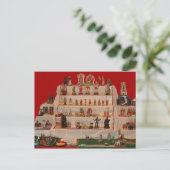 Carte Postale Navratri Golu, un festival de poupées (Debout devant)