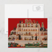 Carte Postale Navratri Golu, un festival de poupées (Devant / Derrière)