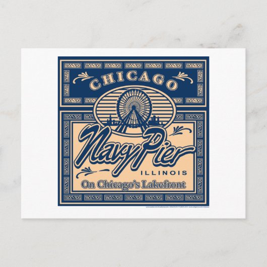 Carte Postale Navy Pier Chicago (Devant)