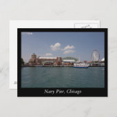 Carte Postale Navy Pier, Chicago (Devant / Derrière)