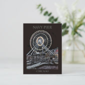 Carte postale Navy Pier Chicago (Debout devant)