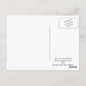 Carte postale Navy Pier Chicago (Dos)