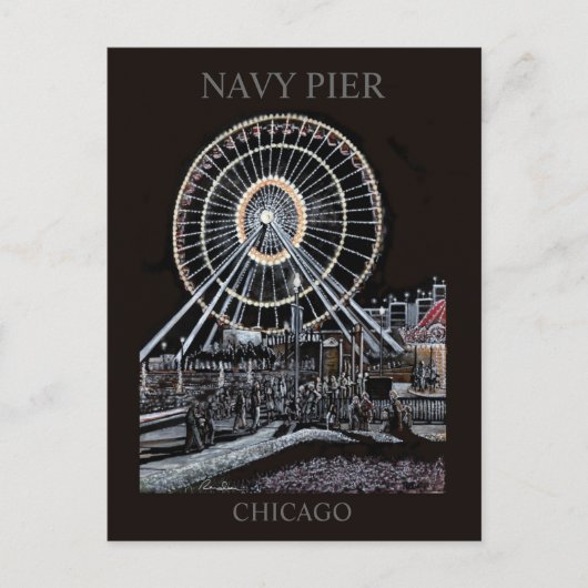 Carte postale Navy Pier Chicago (Devant)
