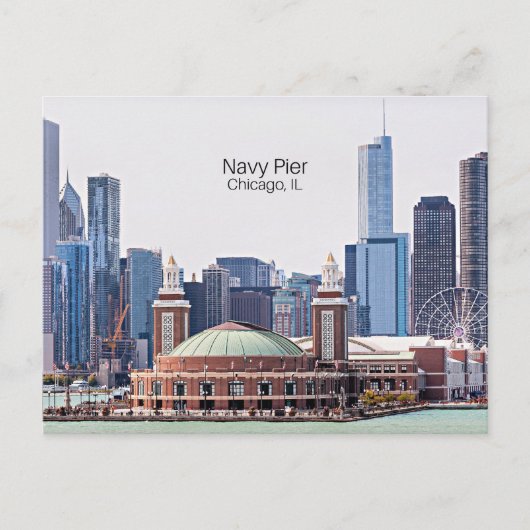 Carte Postale Navy Pier, Chicago, IL (Devant)