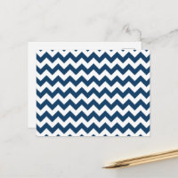 Navy Zigzag, Navy Chevron, Motif géométrique