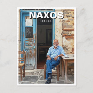 Carte Postale Naxos Grèce Iles Voyages