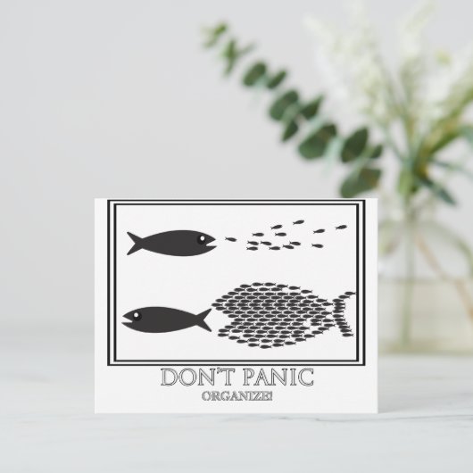 Carte Postale N'ayez pas peur ! (Debout devant)