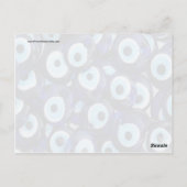 Carte Postale Nazar Amulets Evil Pierres Oeil Bleu Motif (Dos)
