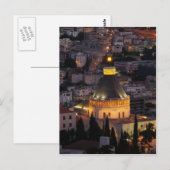 Carte Postale Nazareth, la ville des parents de Jésus (Devant / Derrière)