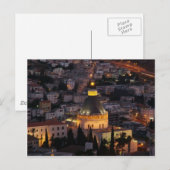 Carte Postale Nazareth, la ville des parents de Jésus (Devant / Derrière)