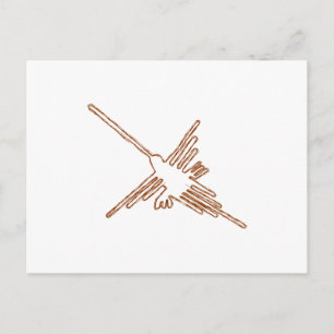 Carte Postale Nazca Lines Croquis de colibris