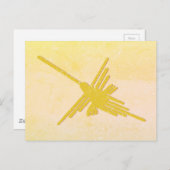 Carte Postale Nazca Lines Hummingbird Drawing, Peru (Devant / Derrière)