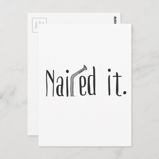 Carte Postale Ncloué (Devant / Derrière)