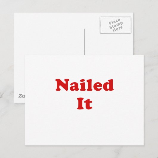 Carte Postale Ncloué (Devant / Derrière)