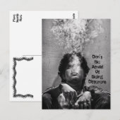 Carte postale Ne craignez pas d'être différent (Devant / Derrière)