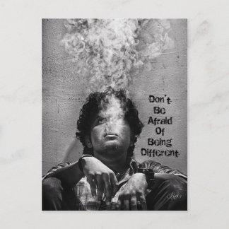Carte postale Ne craignez pas d'être différent