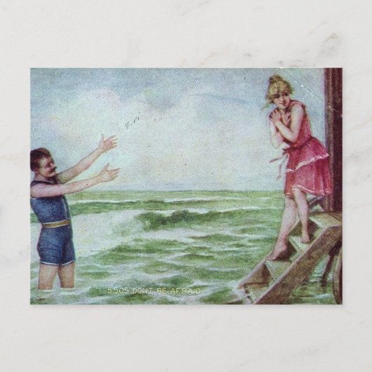 Carte Postale Ne craignez pas les maillots de bain de 1910 (Devant)