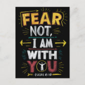 Carte Postale Ne craignez pas, Présence Divine (Devant)