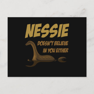 Carte Postale Ne Croit Pas Nessie Loch Ness