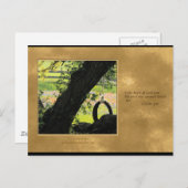 Carte postale Né de Dieu (Devant / Derrière)