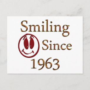 Carte Postale Né en 1963