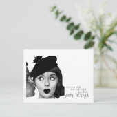 Carte Postale Ne frottez pas le bâton à lèvres (Debout devant)