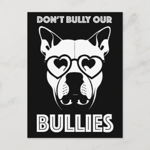 Carte Postale ne intimidez pas nos brutes