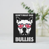 Carte Postale ne intimidez pas nos brutes (Debout devant)