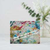 Carte Postale Ne jamais regretter quoi que ce soit (Debout devant)