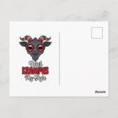Carte Postale Ne Krampuse Pas Mon Style (Dos)