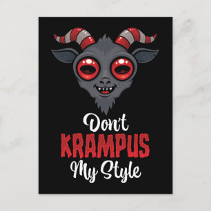 Carte Postale Ne Krampuse Pas Mon Style