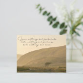 Carte Postale Ne laissez rien d'autre que les empreintes (Debout devant)