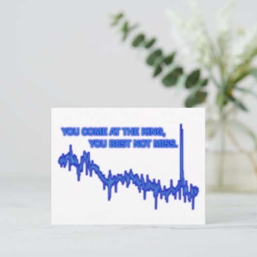 Carte Postale Ne manquez pas (Debout devant)