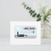 Carte Postale Ne manquez pas l'aéroport (Debout devant)