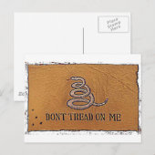 Carte Postale ne m'approchez pas (Devant / Derrière)