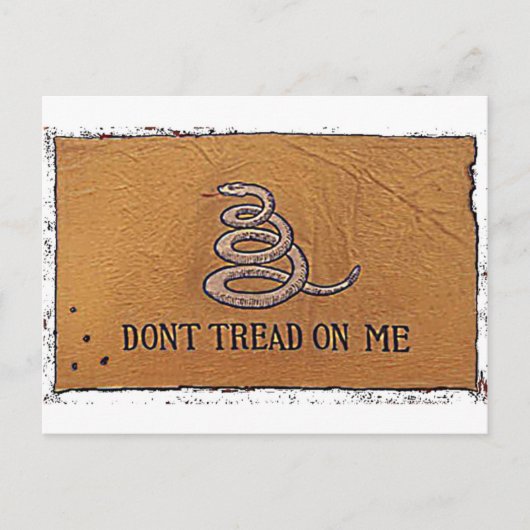 Carte Postale ne m'approchez pas (Devant)