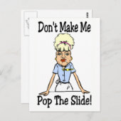 Carte Postale Ne me fais pas (Devant / Derrière)