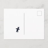 Carte Postale Ne me fais pas le faire - Drôle poupée vaudou (Dos)