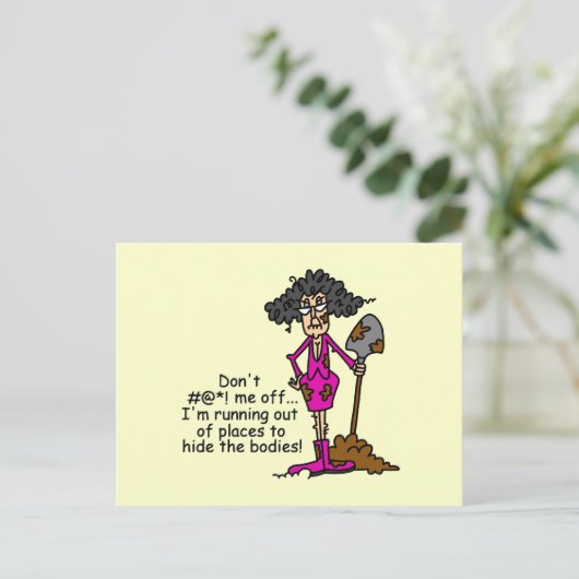 Carte Postale Ne me manque pas (Debout devant)